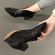 Chunky Heel Martin Boots virtual