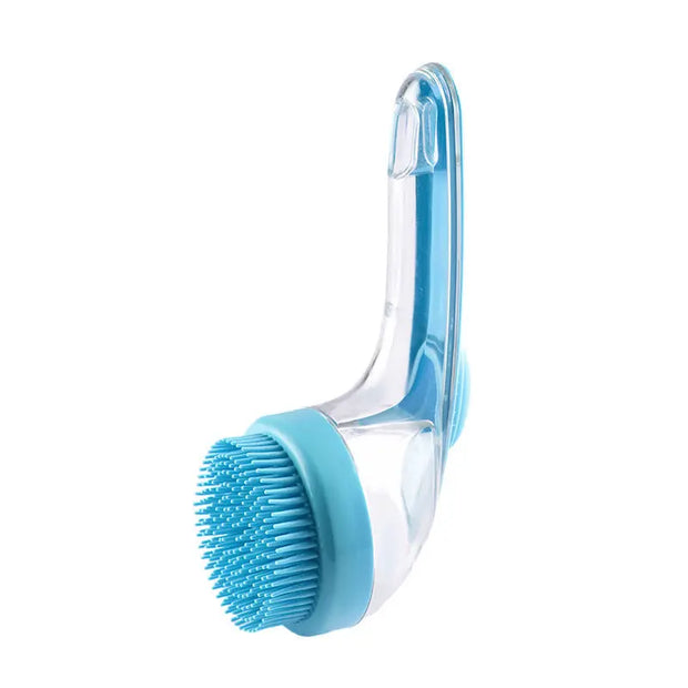 Dogs Cats Pets Brush Pet Bath Brush Cleaning Brushes Long Handle Shower Brush Pet Supplies Cat Dog Pet Grooming Comb For Pet Products Pet comb