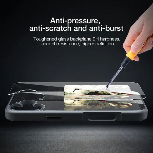 Smart Screen Phone Case Glass Nfc
