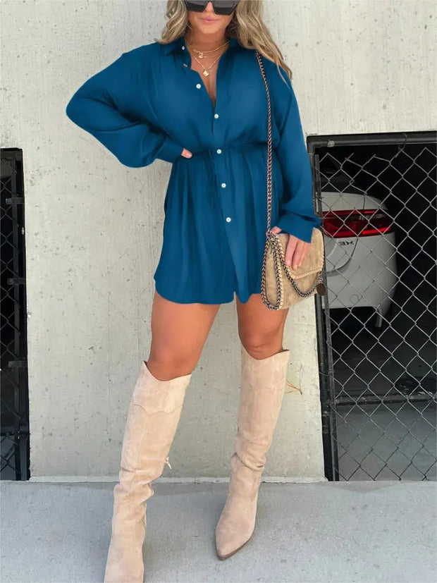 Women's Long Sleeve Jumpsuit virtual