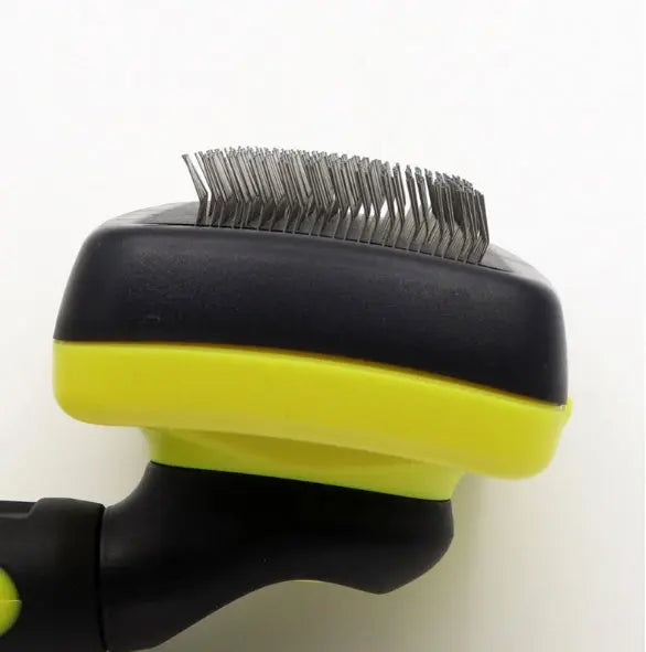 Self-cleaning needle comb cat and dog large automatic telescopic  knot comb pet comb automatically shed hair beauty care hair virtual