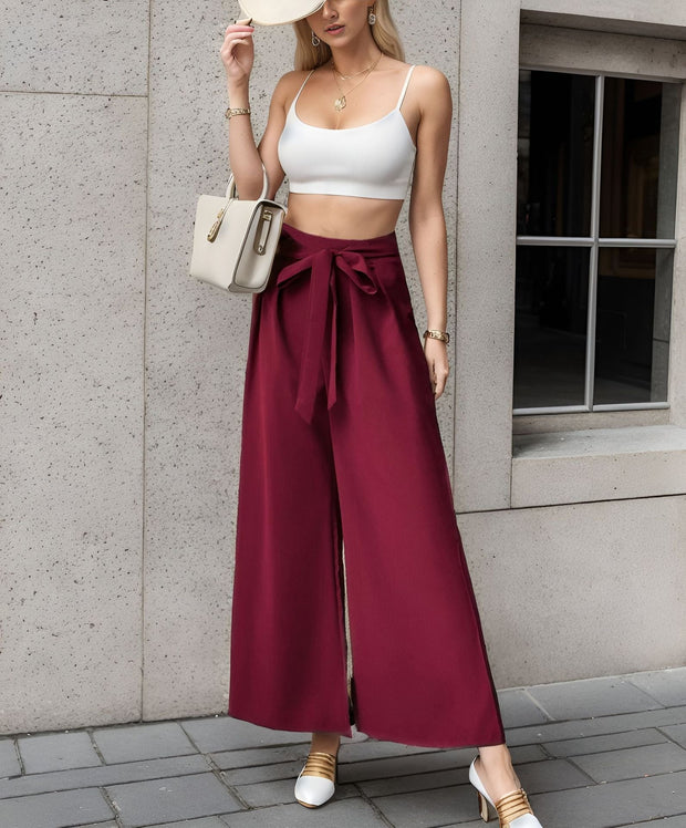European And American Trousers Lace Up virtual