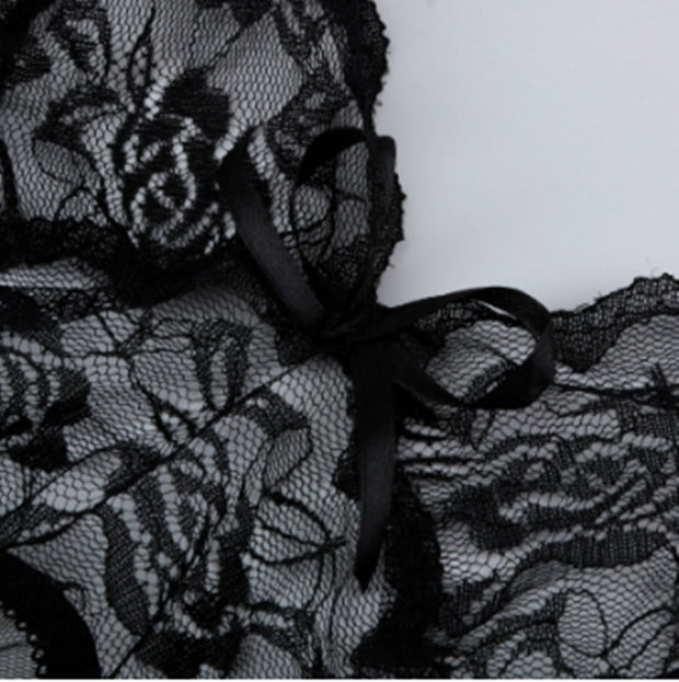 Sexy Lingerie Sexy Lingerie Front Slit Nightdress virtual