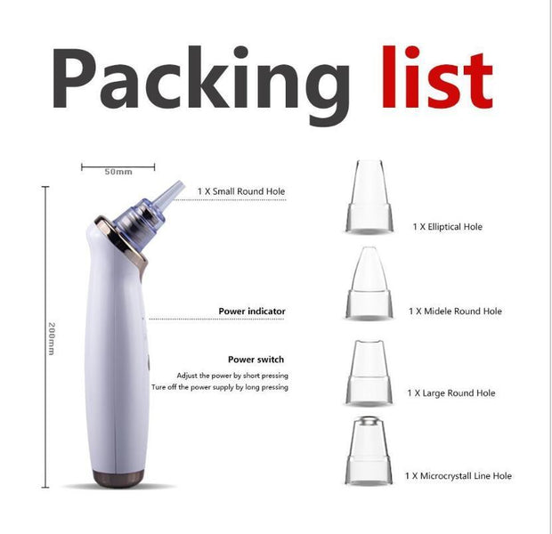 Blackhead Instrument Electric Suction Facial Washing virtual