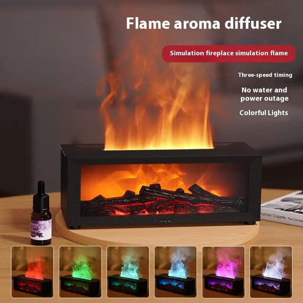 3D Flame Fireplace Machine Flame