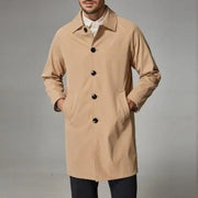 Men's Mid-length Loose Skin Trench Casual Thin Coat virtual