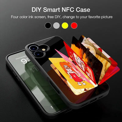 Smart Screen Phone Case Glass Nfc
