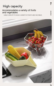 Kitchen Gadget Multi-functional Drain Basket Sink Kitchen Sink Strainer Basket Strainer Sink Washing Basket Home Organizer Drain Fruit Strainer virtual