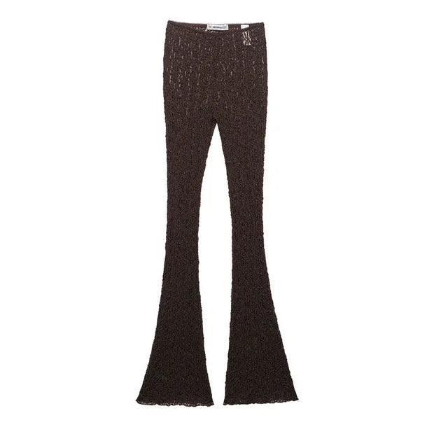 Summer Scarf Lace Top Lace Bell-bottom Pants virtual