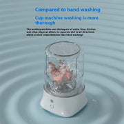 Portable Wireless Charging Automatic Mini Washing Machine rechargeable
