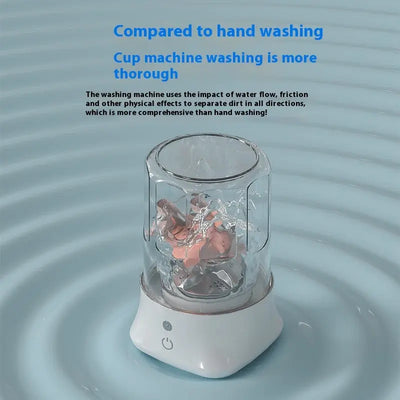 Portable Wireless Charging Automatic Mini Washing Machine rechargeable