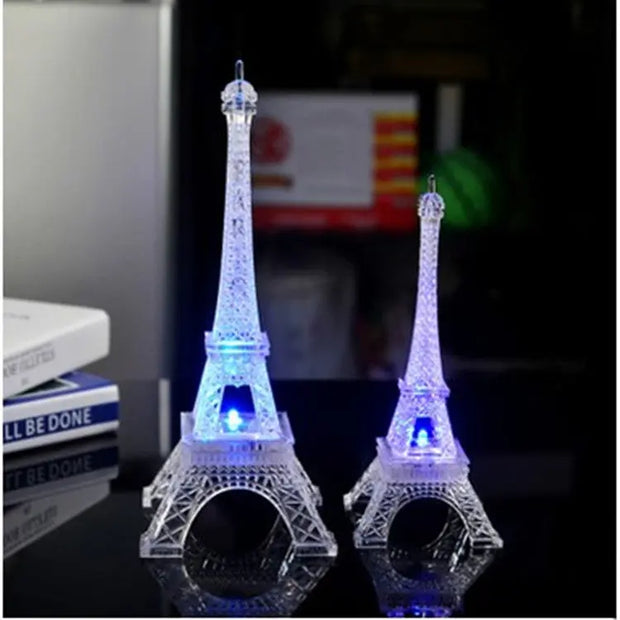 Luminous Eiffel Tower LED Small Night Lamp tower