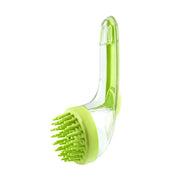 Dogs Cats Pets Brush Pet Bath Brush Cleaning Brushes Long Handle Shower Brush Pet Supplies Cat Dog Pet Grooming Comb For Pet Products Pet comb