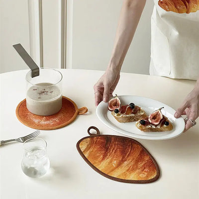 Home Kitchen Insulated Placemats With High Temperature Resistance And Thickening virtual