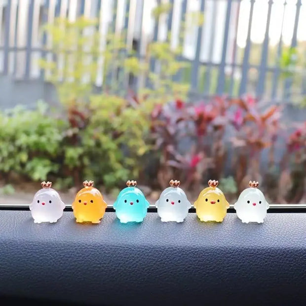 Crown Chicken Cute Gadget Car Home virtual