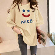 Casual Plus Size Short-sleeved T-shirt virtual
