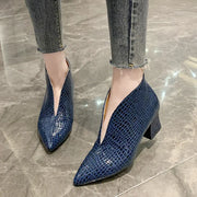 Chunky Heel Martin Boots virtual