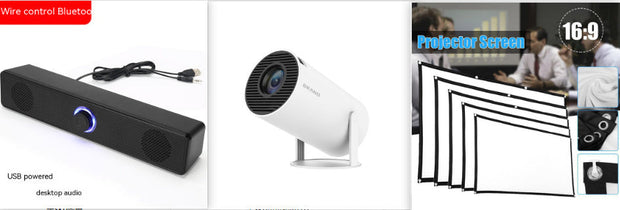 4K Portable Projector virtual