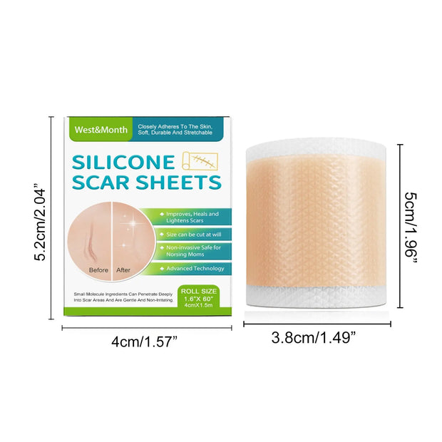 Self-adhesive Silicone Scar Paster Repair And Care Beauty Stickers virtual