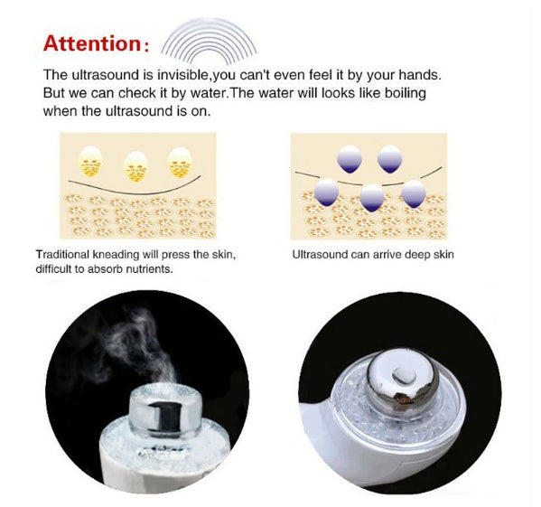 3MHZ LED Color LED Photon Massager virtual