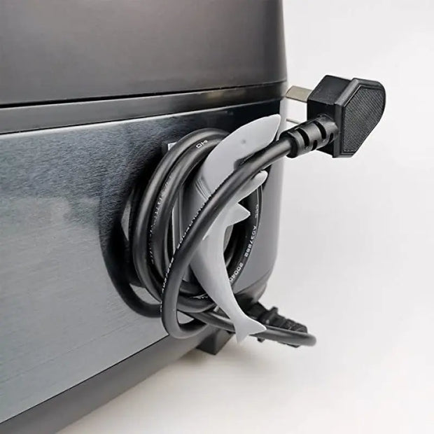 Kitchen Supplies Cord Wrapper Shark Wire Storage And Fixing Concealer Home Cable Storage virtual