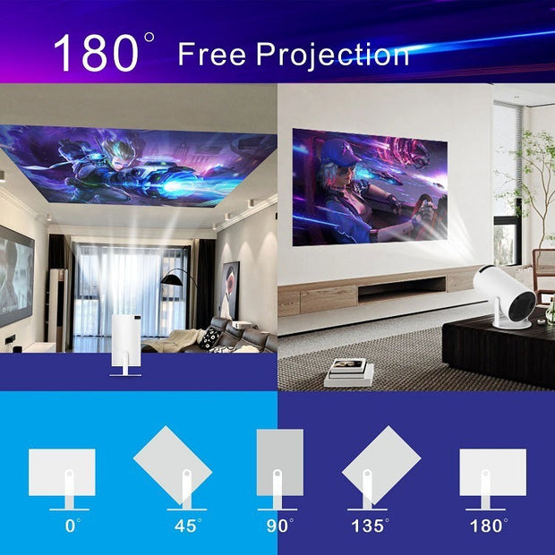 4K Portable Projector virtual