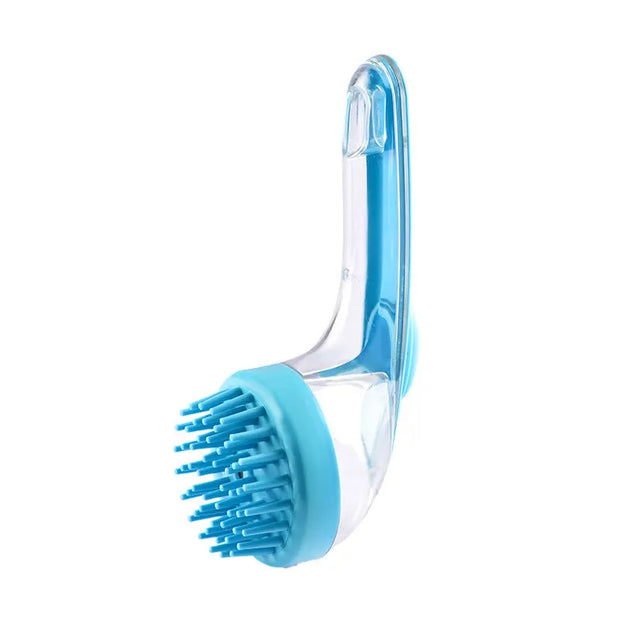 Dogs Cats Pets Brush Pet Bath Brush Cleaning Brushes Long Handle Shower Brush Pet Supplies Cat Dog Pet Grooming Comb For Pet Products Pet comb