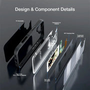Smart Screen Phone Case Glass Nfc
