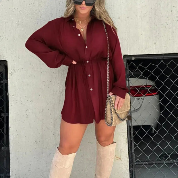 Women's Long Sleeve Jumpsuit virtual