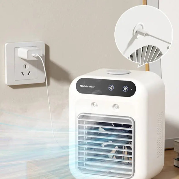Air Conditioner Air Cooler Fan Water Cooling Fan Air Conditioning For Room Office Portable Air Conditioner Cars Laxmi store