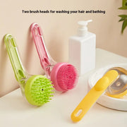 Dogs Cats Pets Brush Pet Bath Brush Cleaning Brushes Long Handle Shower Brush Pet Supplies Cat Dog Pet Grooming Comb For Pet Products Pet comb