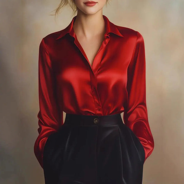Individual Casual Loose Shirt virtual