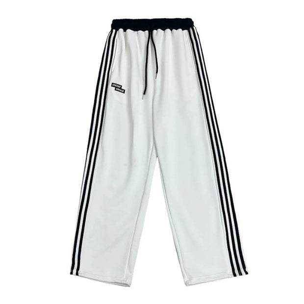 European And American Street Dance Fashion Brand Stitching Waist Pants virtual