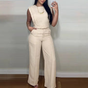 Suit Fashion Round Neck Vest Top virtual