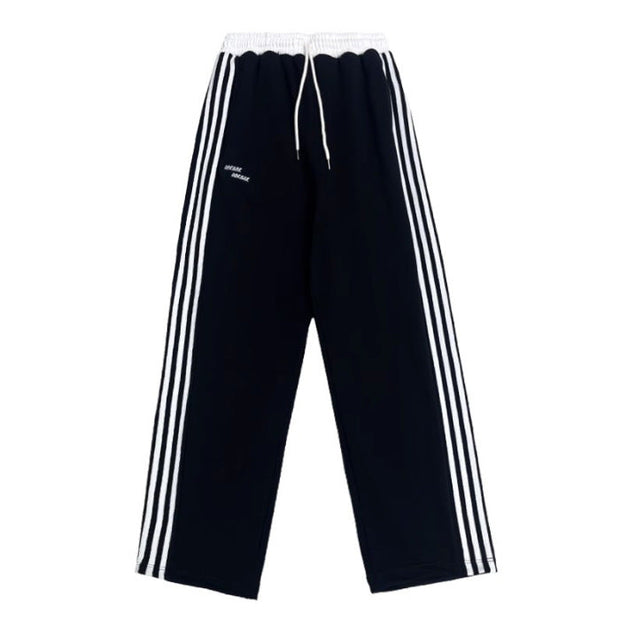 European And American Street Dance Fashion Brand Stitching Waist Pants virtual
