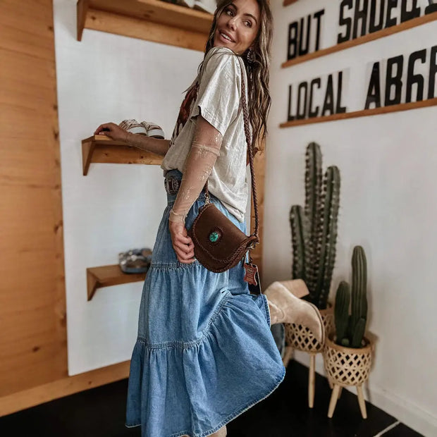Denim Skirt virtual