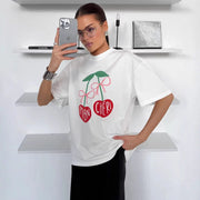 Color Manicure Plus Size Half Sleeve Base Shirt virtual