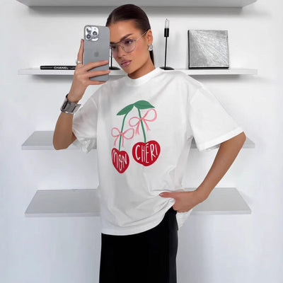 Color Manicure Plus Size Half Sleeve Base Shirt virtual