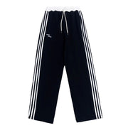 European And American Street Dance Fashion Brand Stitching Waist Pants virtual