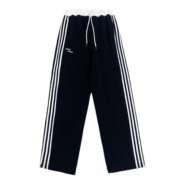 European And American Street Dance Fashion Brand Stitching Waist Pants virtual