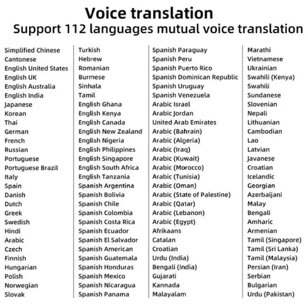 Scanning Translation Pen Multi-language Laxmi store