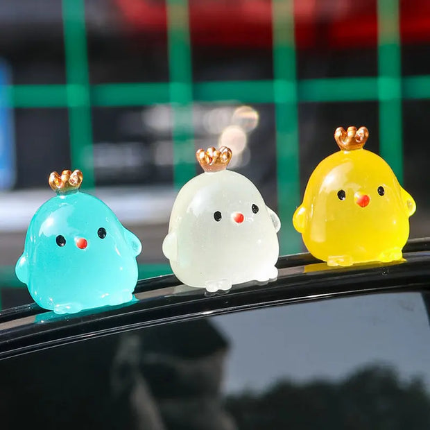 Crown Chicken Cute Gadget Car Home virtual