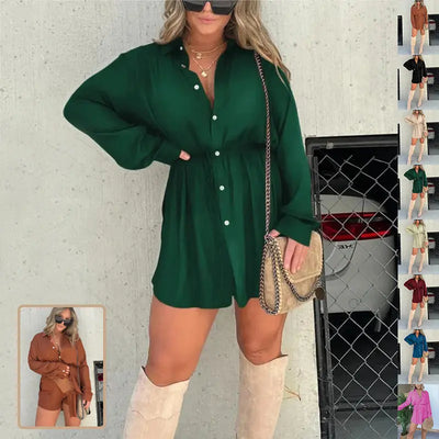 Women's Long Sleeve Jumpsuit virtual