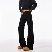 High Street Loose Micro-pull Straight Pants virtual