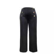 Plus Size Women's Casual Tight Straight-leg Trousers virtual