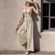 European And American Trousers Lace Up virtual
