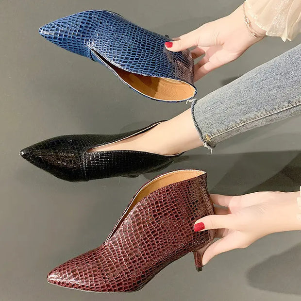 Chunky Heel Martin Boots virtual